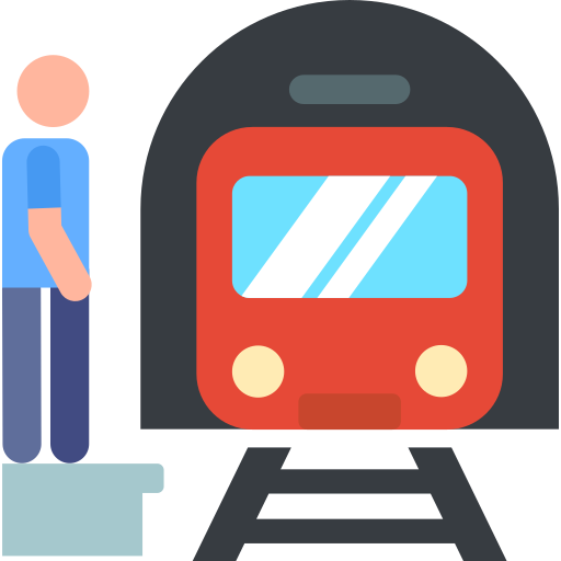 500m to Railway station